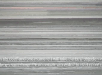 running text